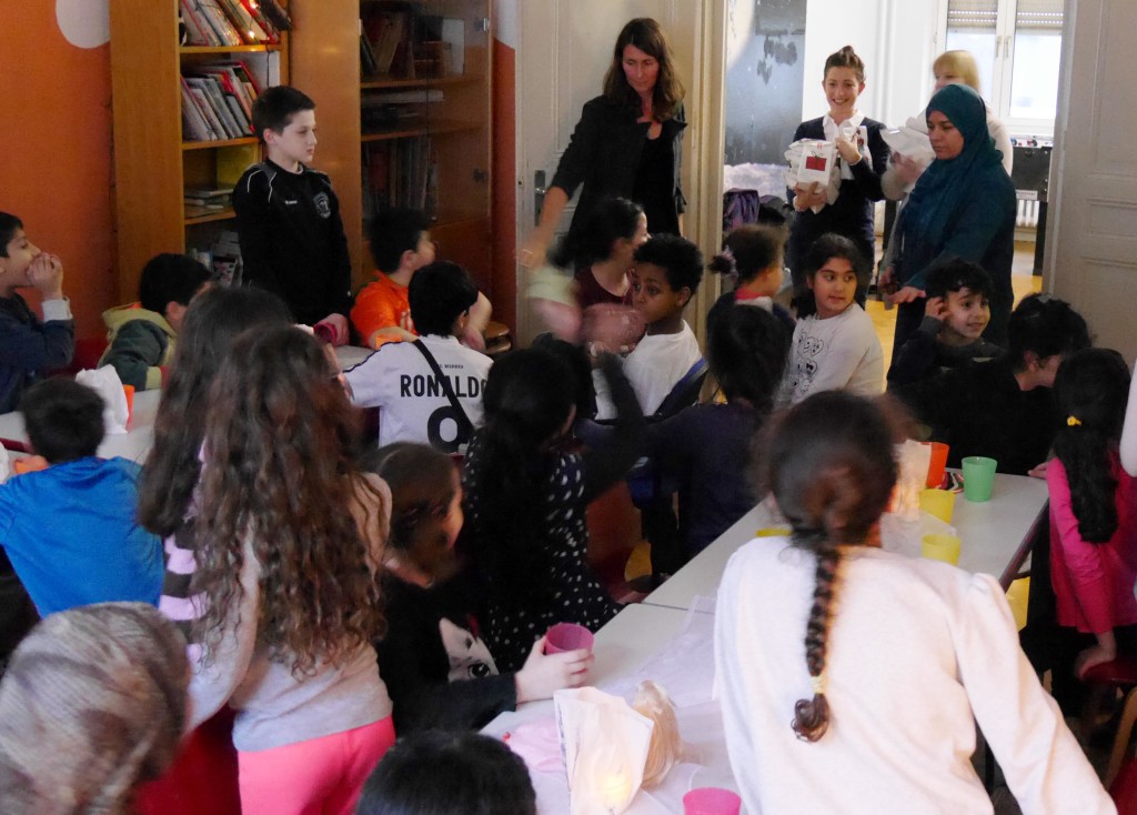 Bald können die Geschenke ausgepackt werden!